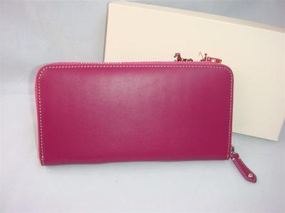 discounted coach wallets - 43216 fuchsia